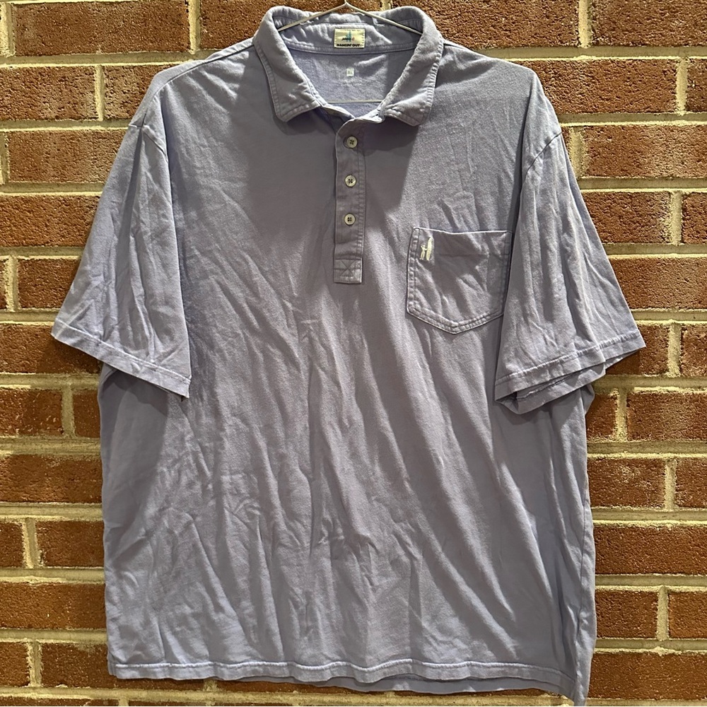 Johnnie-O Polo‎ Lavender Size XL 100% Cotton